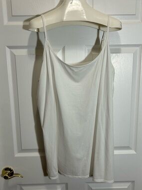 Old Navy White Adjustable Strap Cami Top